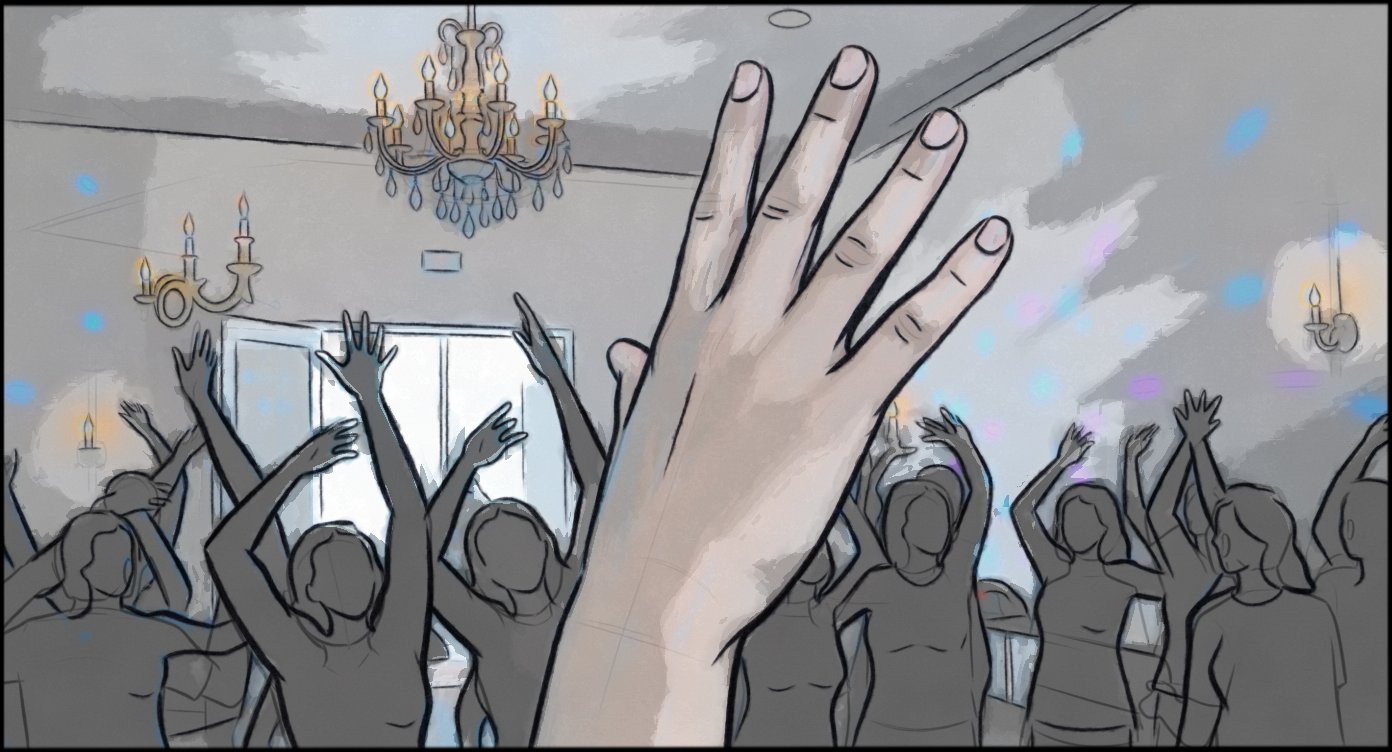 Music Video - Choreography - storyboard frame 8 by Dakota Warren